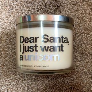 Limited Edition Dear Santa Bath Body Works Candle